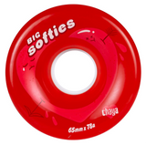 Big Softie’s Clear Red Wheels