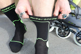 Rollerblade SKATE SOCKS (Black/Green)