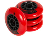 Undercover RAW 90mm/88a (RED) Wheels - Set of 4