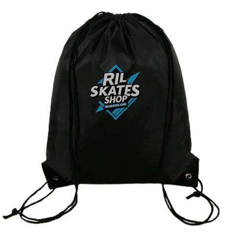 RSS Drawstring Bag - Black