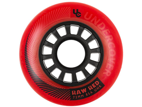 Undercover RAW 72mm/85a (RED) Wheels - Set of 4