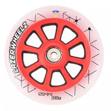 LAZERWHEELZ RED 125mm 88A LED Wheels (6 Wheels)