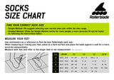 Rollerblade SKATE SOCKS 3 Pack (Black)