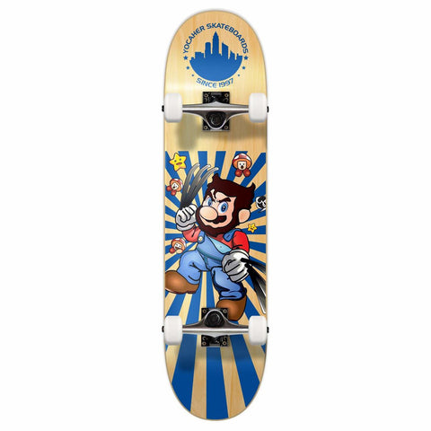 Yocaher Graphic Complete 7.5" Skateboard - Retro Series - Snikt