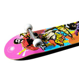 Yocaher Graphic Complete 8" Skateboard - Comix Series - Action